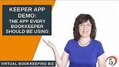 Demo of Keeper.app for managing bookkeeping workflows and client communication | webinar recording