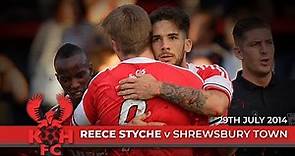 Harriers 1-1 Shrewsbury Town 29/07/14: Reece Styche goal