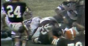 1969 NFL playoffs: Cleveland Browns vs Dallas Cowboys (rare videotape highlights)