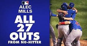 All 27 Outs from Cubs' Alec Mills' No-Hitter vs. Brewers
