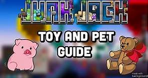 Junk jack toys and pets guide