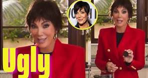 Kris Jenner is doing terrible things to her face with a shocking transformation in a new video