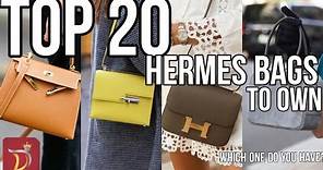 The BEST 20 HERMES BAGs To Consider Adding To Your Collection