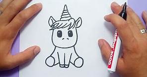 Como dibujar un unicornio paso a paso 4 | How to draw a unicorn 4