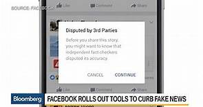Facebook Takes On Fake News