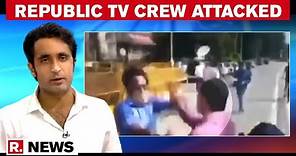 Republic TV's Pradeep Bhandari Attacked While Reporting Outside NCB Office