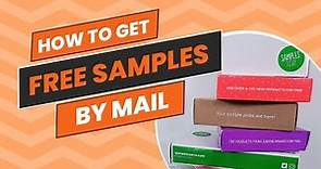How to Get Free Sample by Mail