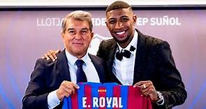 EMERSON ROYAL''s OFFICIAL PRESENTATION AS A BARÇA PLAYER from CAMP NOU (FULL LIVESTREAM)