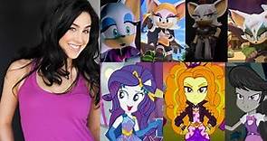 This is how Kazumi Evans sounds as Rouge in Sonic Prime (MLP clips)