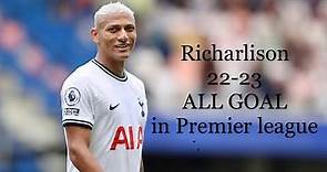 Richarlison all goal in Premier league 22-23