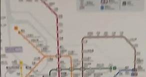 2023台北捷運路線圖（含安坑輕軌）2023 TPE MRT Route Map includes Ankeng LRT#台北捷運 #路線図 #路線 #routemap 🚇