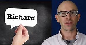 How “Dick” Became Short for Richard (Video)