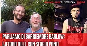 Barriemore Barlow: il batterista venuto dal FUTURO - livestream con Sergio Ponti