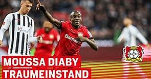 Das erste Tor von Moussa Diaby in der Bundesliga | Bayer 04 Leverkusen