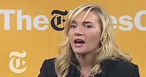 TimesTalks: Kate Winslet: Becoming an Actor | The New York Times