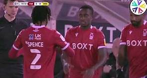 RICHIE LARYEA PLAYS FIRST GAME FOR NOTTINGHAM FOREST - AMAZING DEBUT