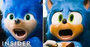 All The 'Sonic The Hedgehog' Design Changes They Made For The Live Action Film | Pop Culture Decoded