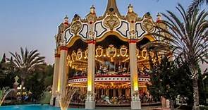 California Great American. Columbia Carousel. Double-Decker Carousel.