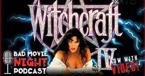 Witchcraft IV: The Virgin Heart (1992) - Bad Movie Night VIDEO Podcast