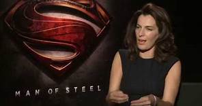 Man Of Steel (2013) Ayelet Zurer Interview [HD]
