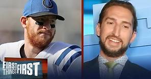 Colts move QB Carson Wentz to Washington in a risky trade — Nick | NFL | FIRST THINGS FIRST