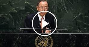 Ban Ki-moon at 69th General Assembly