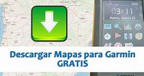 ▷ Descargar MAPAS GRATIS para Navegador GPS GARMIN [ 2024 ]