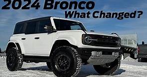 Changes on 2024 Ford Bronco! What's Different?