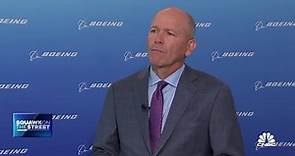 Boeing CEO Dave Calhoun weighs in on earnings, union strike