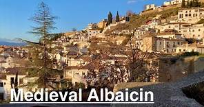 Historical Stroll: Exploring Albaicín's in 4K