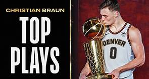 Christian Braun's BEST Moments From The 2023 NBA Finals!