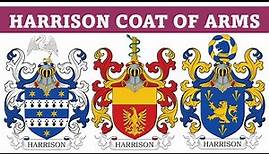 Harrison Coat of Arms & Family Crest - Symbols, Bearers, History