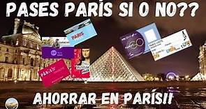 PASES turísticos PARÍS, Museum Pass, Visite, Navigo, Paris Pass, PassLib, Explorer.🇫🇷