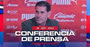 FERNANDO HIERRO EN CONFERENCIA DE PRENSA | APERTURA 2023