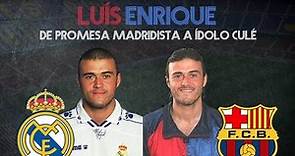 LUIS ENRIQUE Y SU FICHAJE DEL MADRID AL FC BARCELONA (1996)