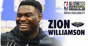 Zion Williamson Interview | 2023 NBA All-Star Media Day