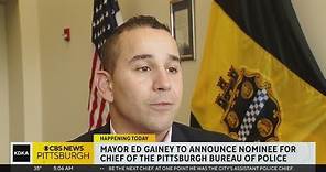 Mayor Ed Gainey to announce nominee for Chief of the Pittsburgh Bureau of Police