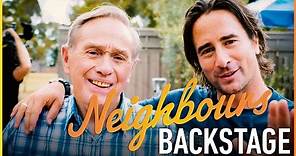 Neighbours Backstage - Kip Gamblin (Brad Willis) & Terence Donovan (Doug Willis)