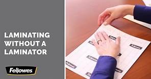 How to Use Fellowes Self Laminating Sheets