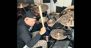 Greg Clark jr 2023 on drums