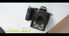 《無反實測》翻轉市場的Vlog相機│Nikon Z50【相機王】