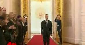 Russian President Dmitry Medvedev Inaugurated