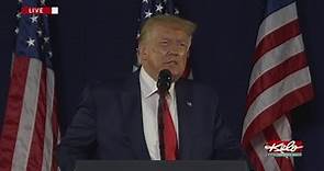 President Trump speaks at Mount Rushmore