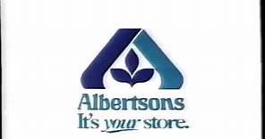 1993 Albertsons Grocery Store "Its your store" TV Commercial