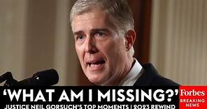 Justice Neil Gorsuch’s Top Moments From The Past Year | 2023 Rewind