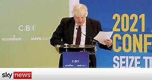 'Who's been to Peppa Pig World?' Stumbling Boris Johnson stuns business bosses