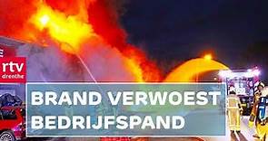 Grote brand verwoest bedrijven & Máxima op bezoek in Drenthe | Drenthe Nu 7 oktober 2021