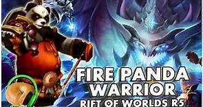 SUMMONERS WAR : Fire Panda Warrior - Rift of Worlds R5 (Xiong Fei)