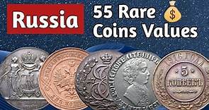 Most Expensive Russian Coins Worth Money | 55 Most Valuable & Rare Coins From Russia