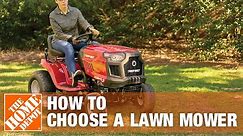 How To Choose a Lawn Mower | The Home Depot